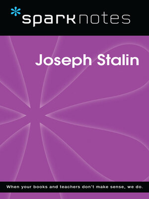 cover image of Joseph Stalin (SparkNotes Biography Guide)